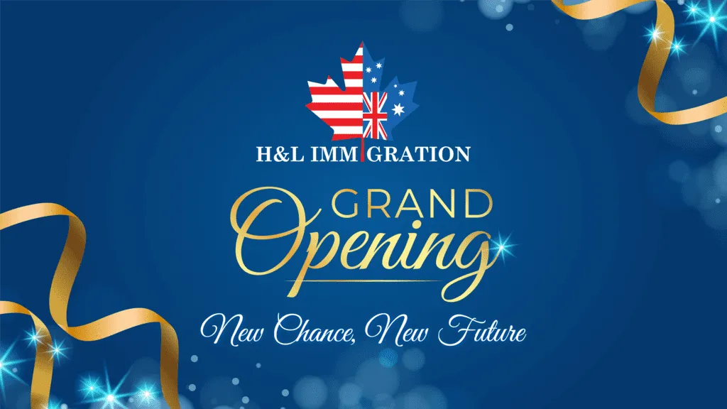 H&L Immigration Grand Opening Banner