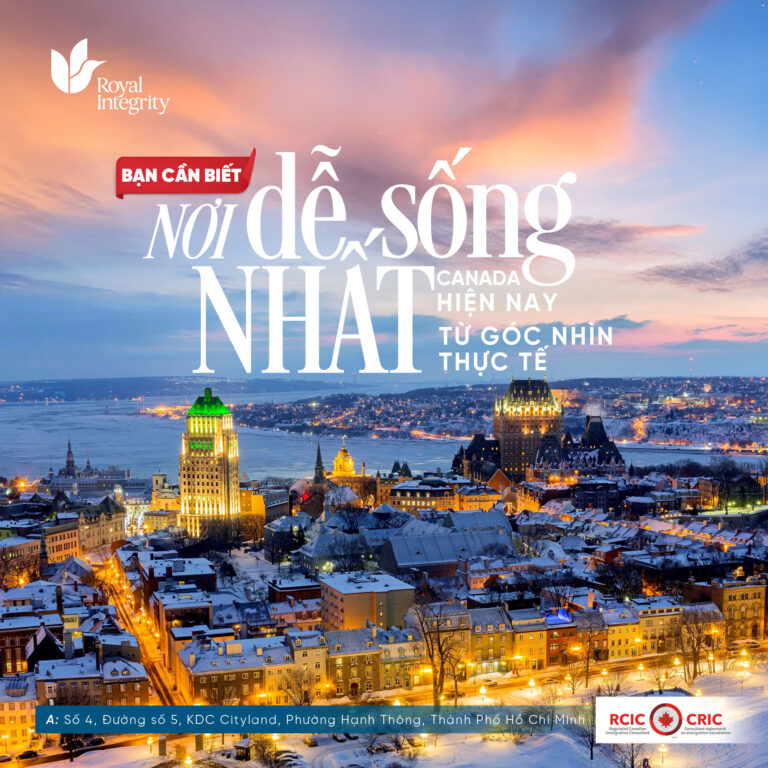 NƠI DỄ SỐNG NHẤT Ở CANADA HIỆN NAY: NHÌN TỪ GÓC ĐỘ THỰC TẾ